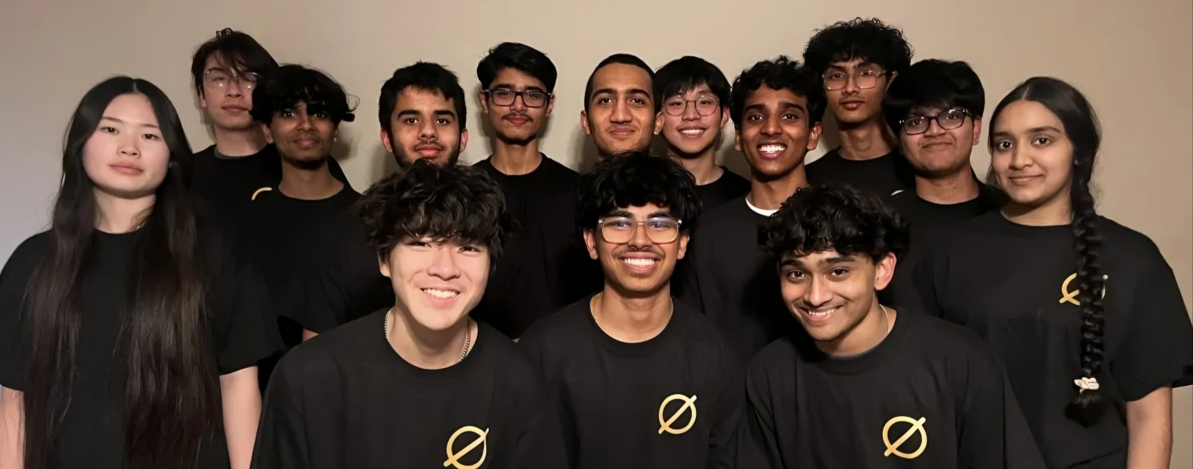 Official team photo of Undefined Robotics, FTC Team 25782